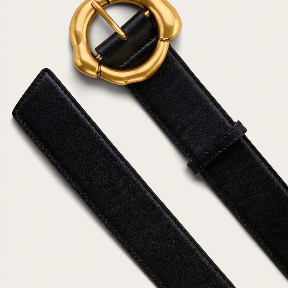 NWT Cult Gaia Women's Meerah Women's Leather Belt Size XS/Small - Picture 3 of 9